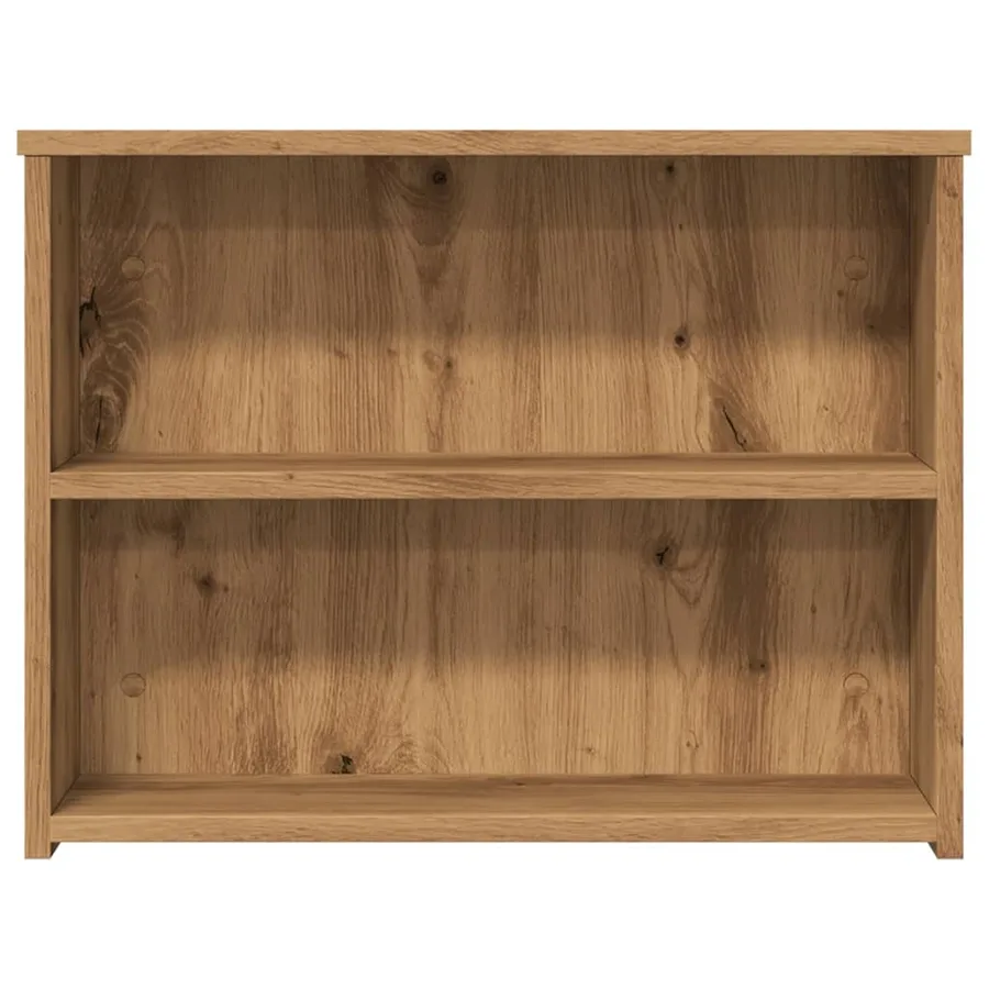 Table basse chêne artisanal 102x55x42 cm bois d'ingénierie - 5