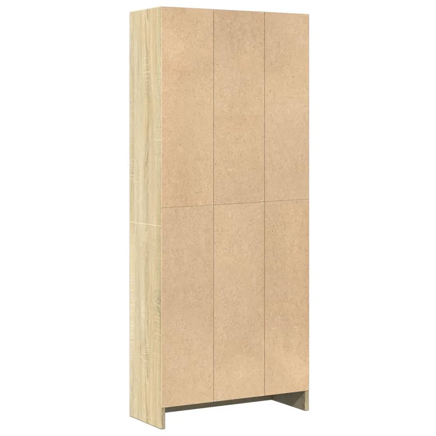 Bibliothèque chêne sonoma 60x24x143 cm bois d'ingénierie - 5