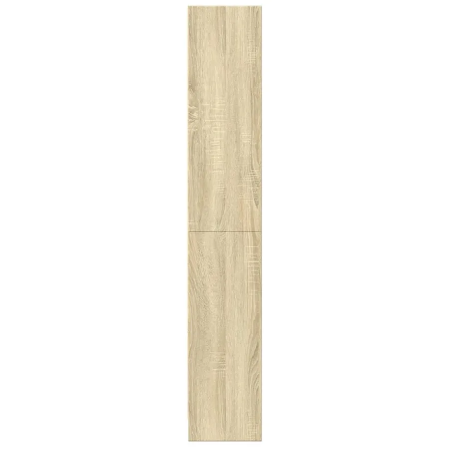 Bibliothèque chêne sonoma 60x24x143 cm bois d'ingénierie - 6