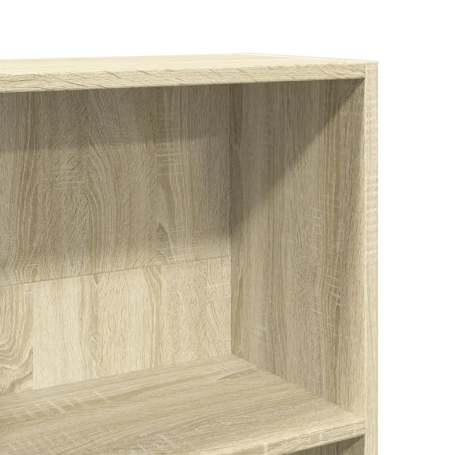 Bibliothèque chêne sonoma 60x24x143 cm bois d'ingénierie - 7