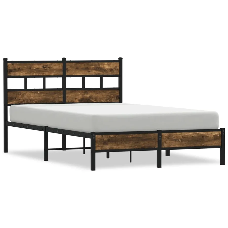 Cadre de lit sans matelas avec tête de lit 120x190 cm - 2