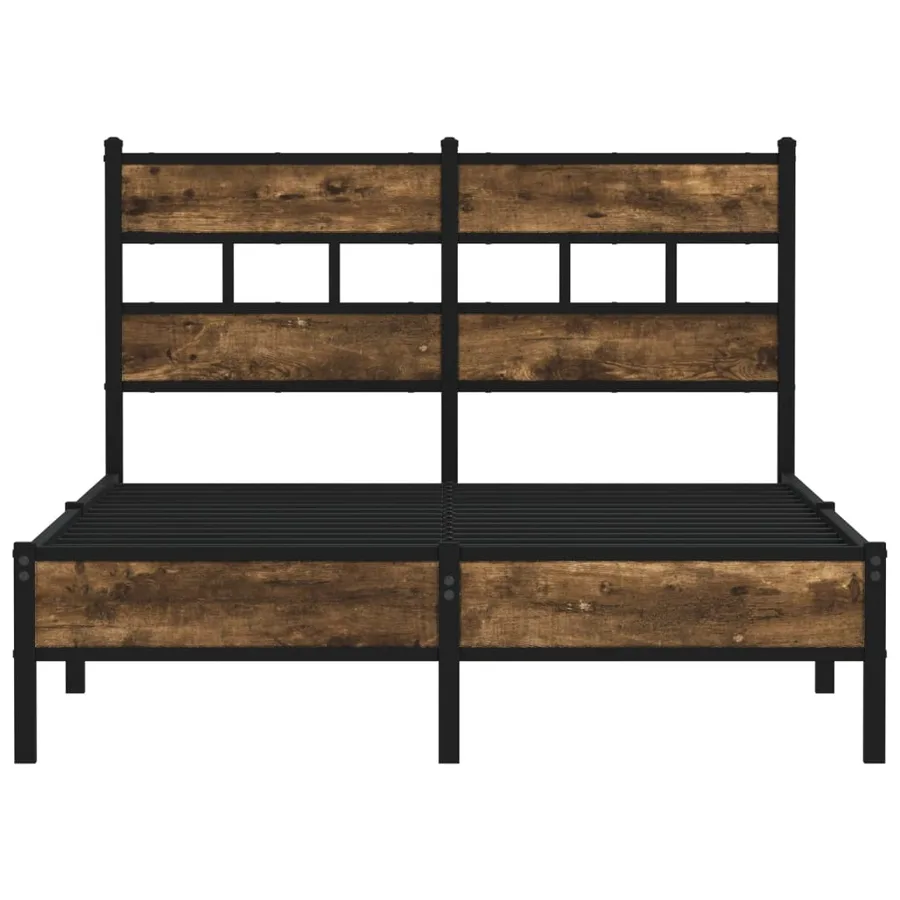 Cadre de lit sans matelas avec tête de lit 120x190 cm - 4