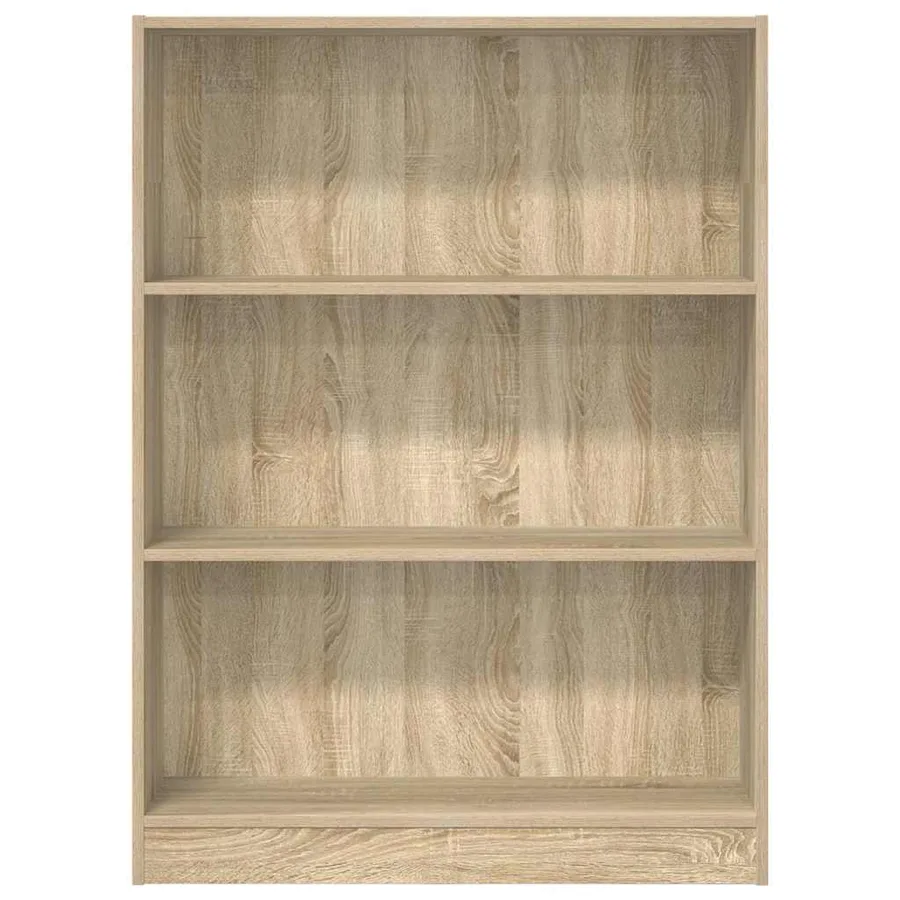 Bibliothèque chêne sonoma 80x24x109 cm bois d'ingénierie - 4