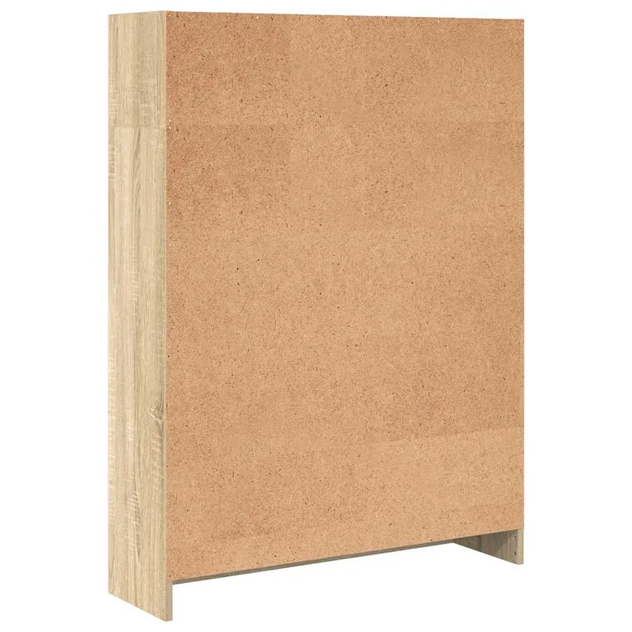 Bibliothèque chêne sonoma 80x24x109 cm bois d'ingénierie - 5