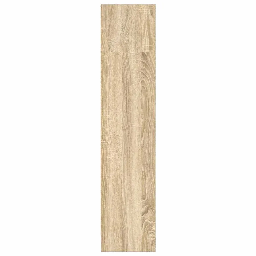 Bibliothèque chêne sonoma 80x24x109 cm bois d'ingénierie - 6