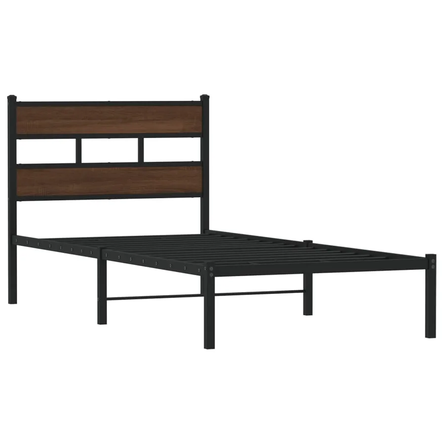 Cadre de lit sans matelas avec tête de lit 90x190 cm - 3