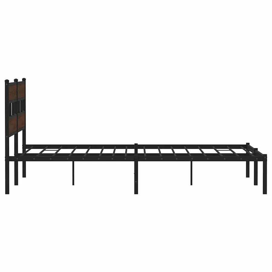 Cadre de lit sans matelas avec tête de lit 180x200 cm - 5