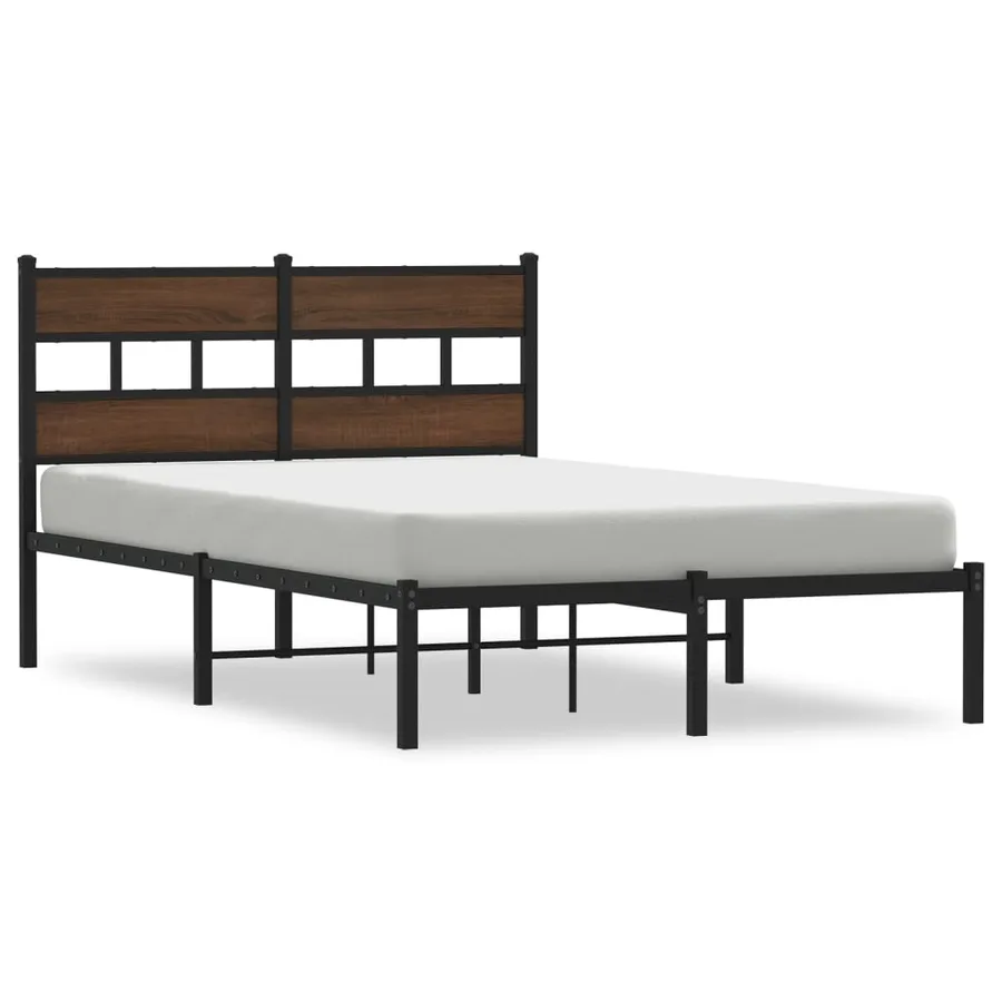 Cadre de lit sans matelas avec tête de lit 120x190 cm - 2