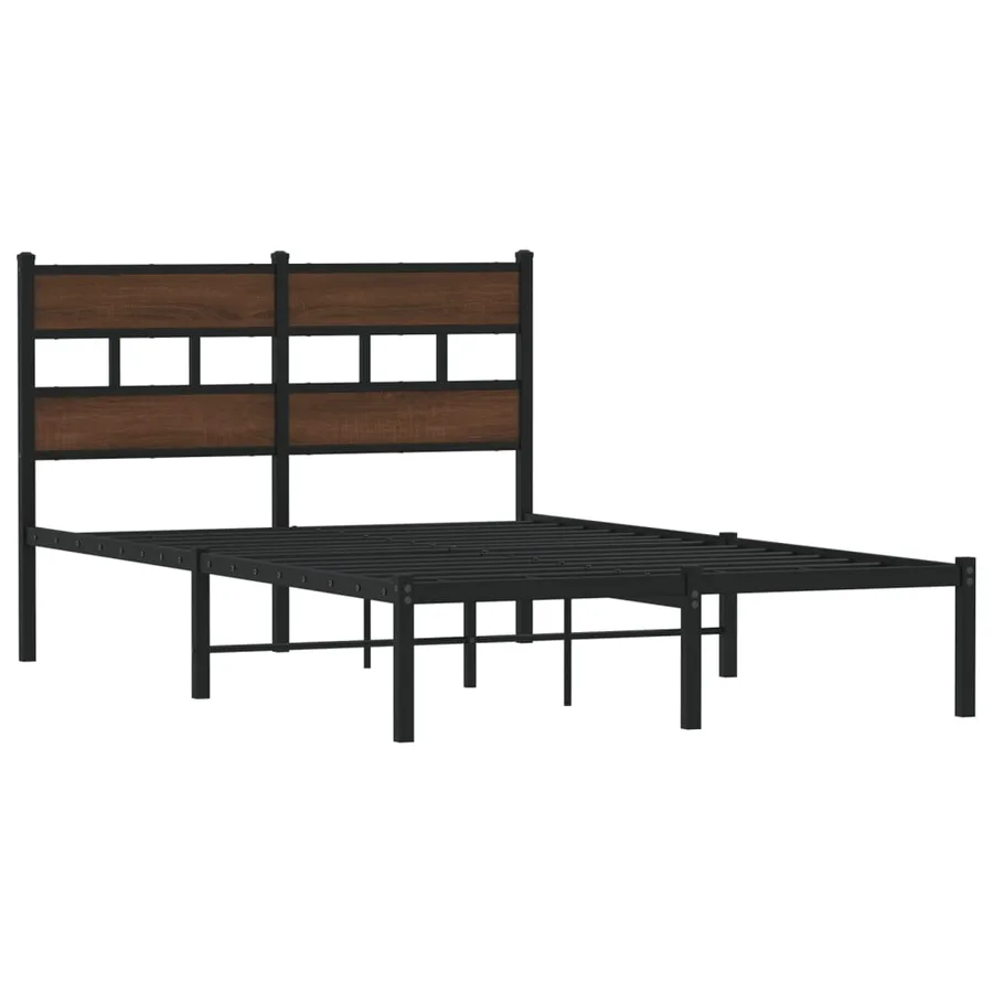 Cadre de lit sans matelas avec tête de lit 120x190 cm - 3