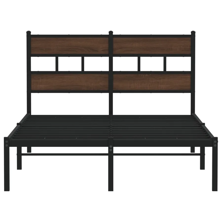 Cadre de lit sans matelas avec tête de lit 120x190 cm - 4