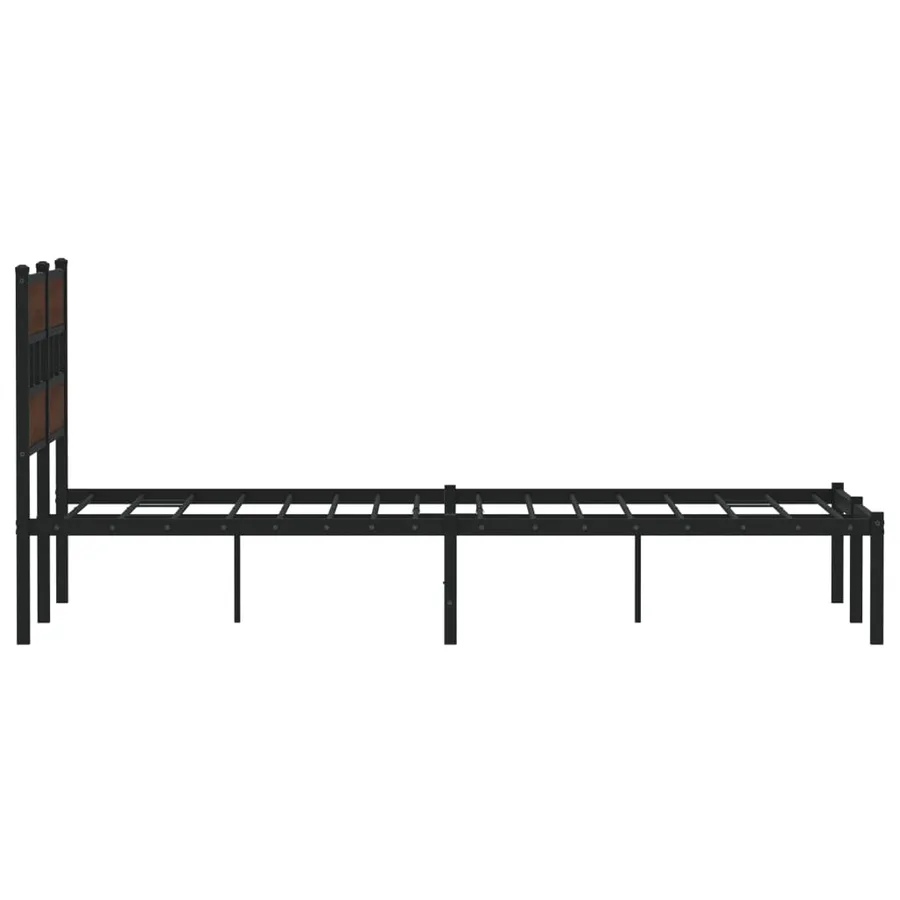 Cadre de lit sans matelas avec tête de lit 120x190 cm - 5