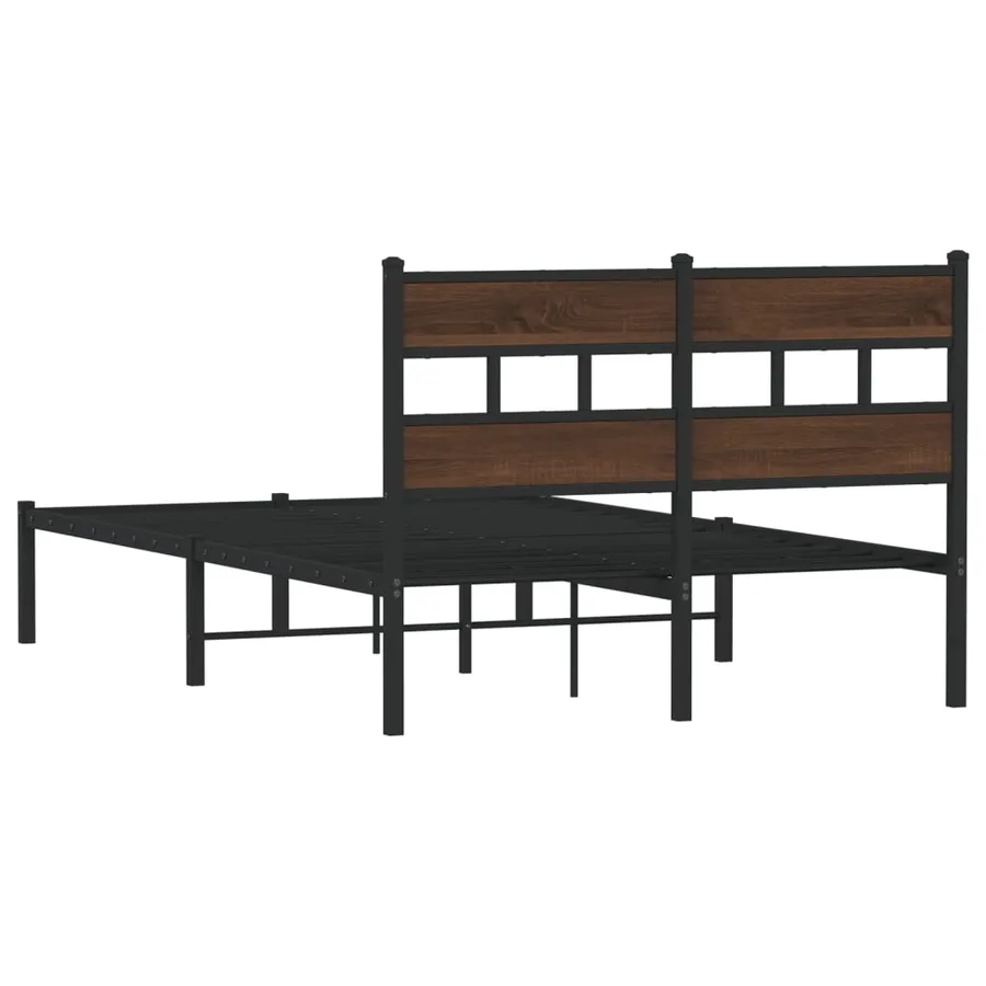 Cadre de lit sans matelas avec tête de lit 120x190 cm - 6