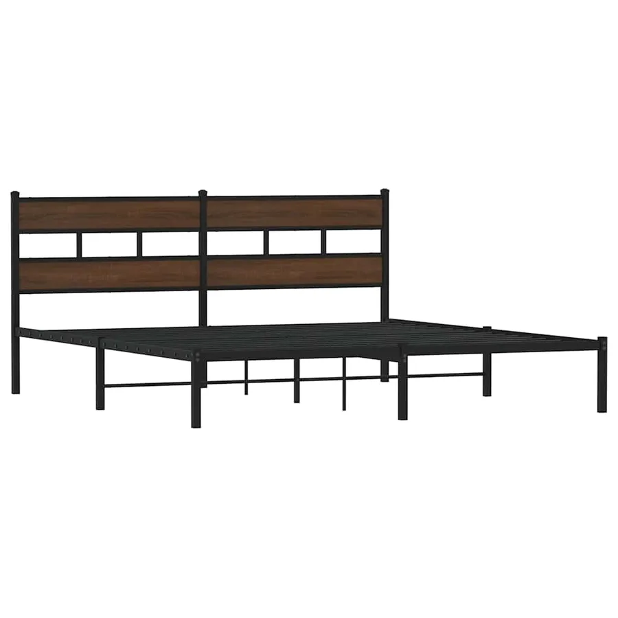 Cadre de lit sans matelas avec tête de lit 190x200 cm - 3