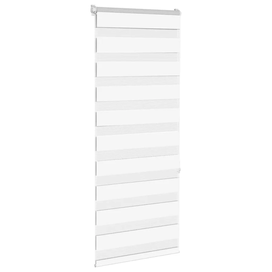 Store zèbre blanc 65x150 cm largeur du tissu 60,9 cm polyester - 3
