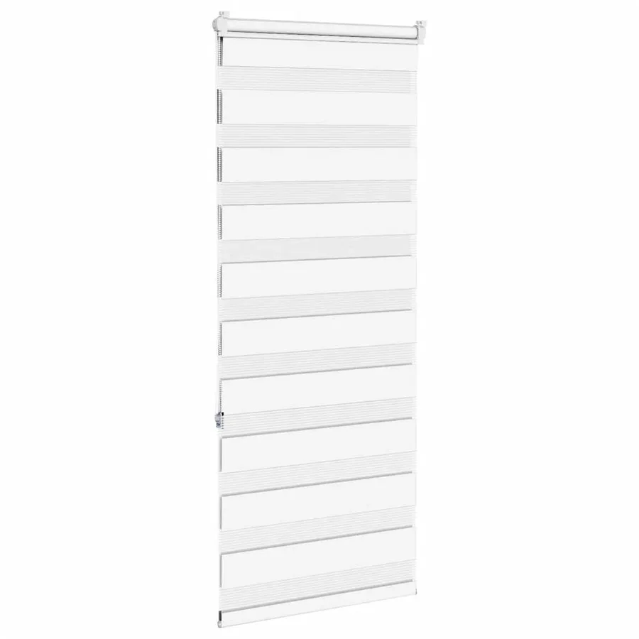 Store zèbre blanc 65x150 cm largeur du tissu 60,9 cm polyester - 4
