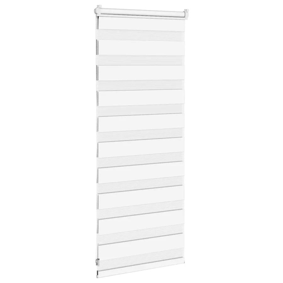 Store zèbre blanc 65x100 cm largeur du tissu 60,9 cm polyester - 4