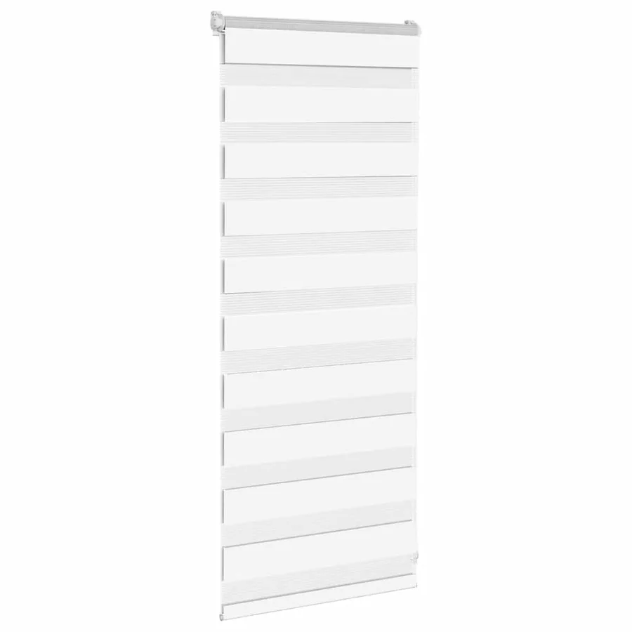 Store zèbre blanc 55x100 cm largeur du tissu 50,9 cm polyester - 3