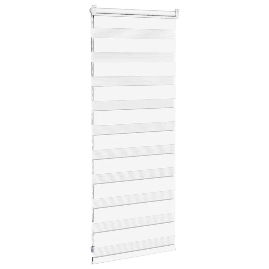 Store zèbre blanc 55x100 cm largeur du tissu 50,9 cm polyester - 4