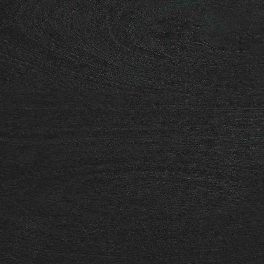 Buffet noir 60x33x75 cm bois d'ingénierie - 10