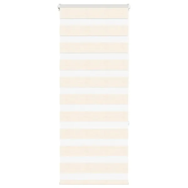 Store zèbre beige marbré largeur du tissu 60,9 cm polyester