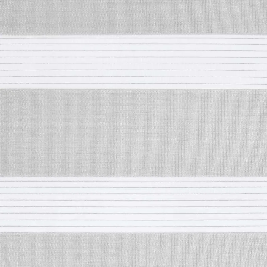 Store zèbre gris clair largeur du tissu 110,9 cm polyester - 15