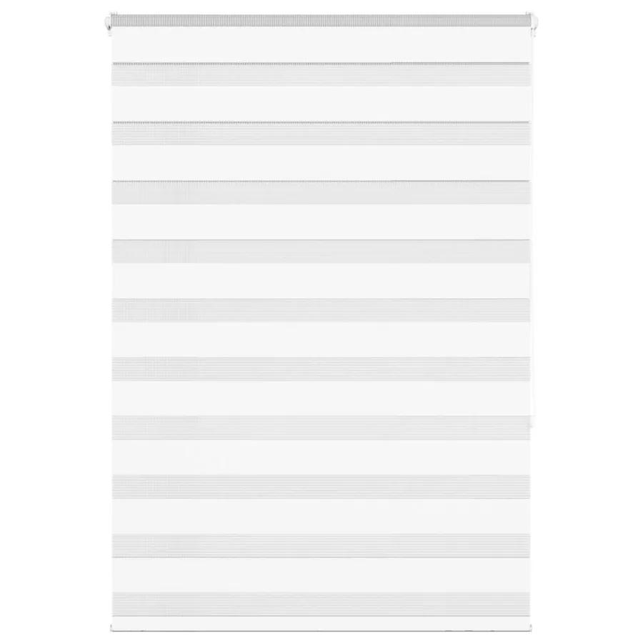 Store zèbre blanc 100x150 cm largeur du tissu 95,9cm polyester