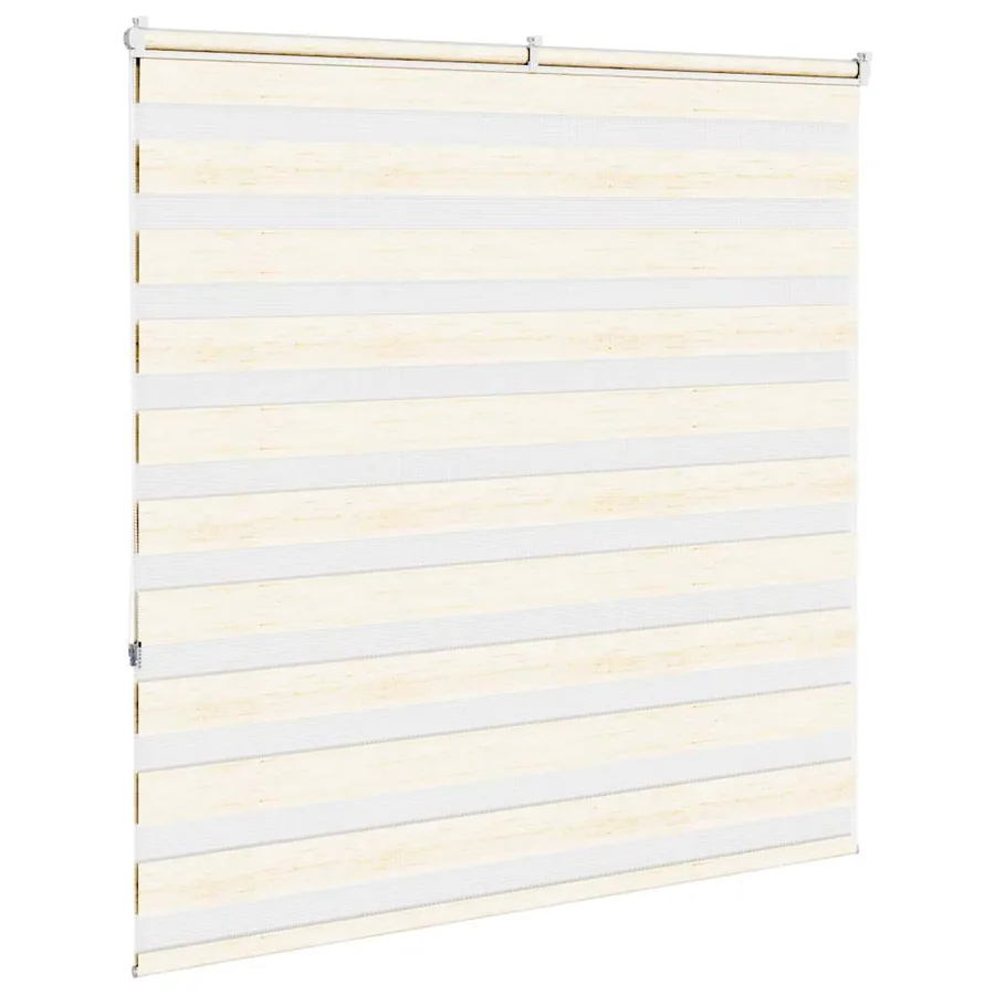 Store zèbre beige marbré largeur du tissu 135,9 cm polyester - 4
