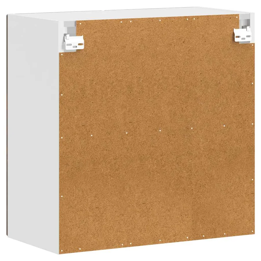 Armoire murale de cuisine avec porte en verre Porto chêne fumé - 8