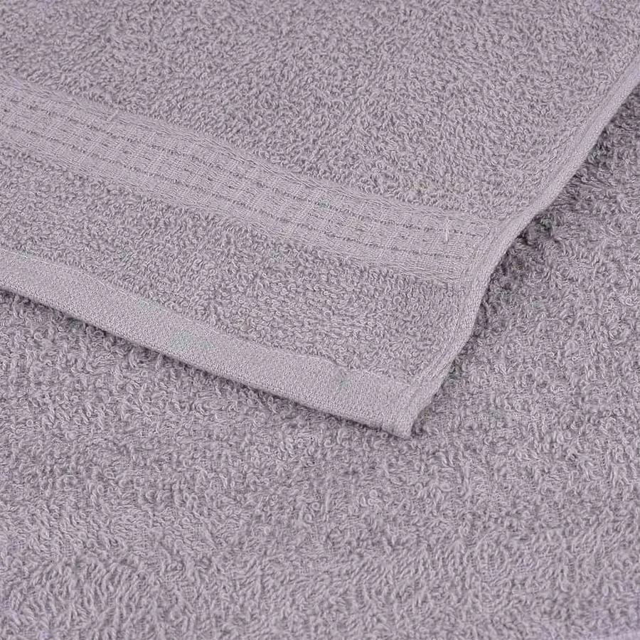 Serviettes de bain FROGN 10 pcs gris 100x150 cm 360 g/m² - 6