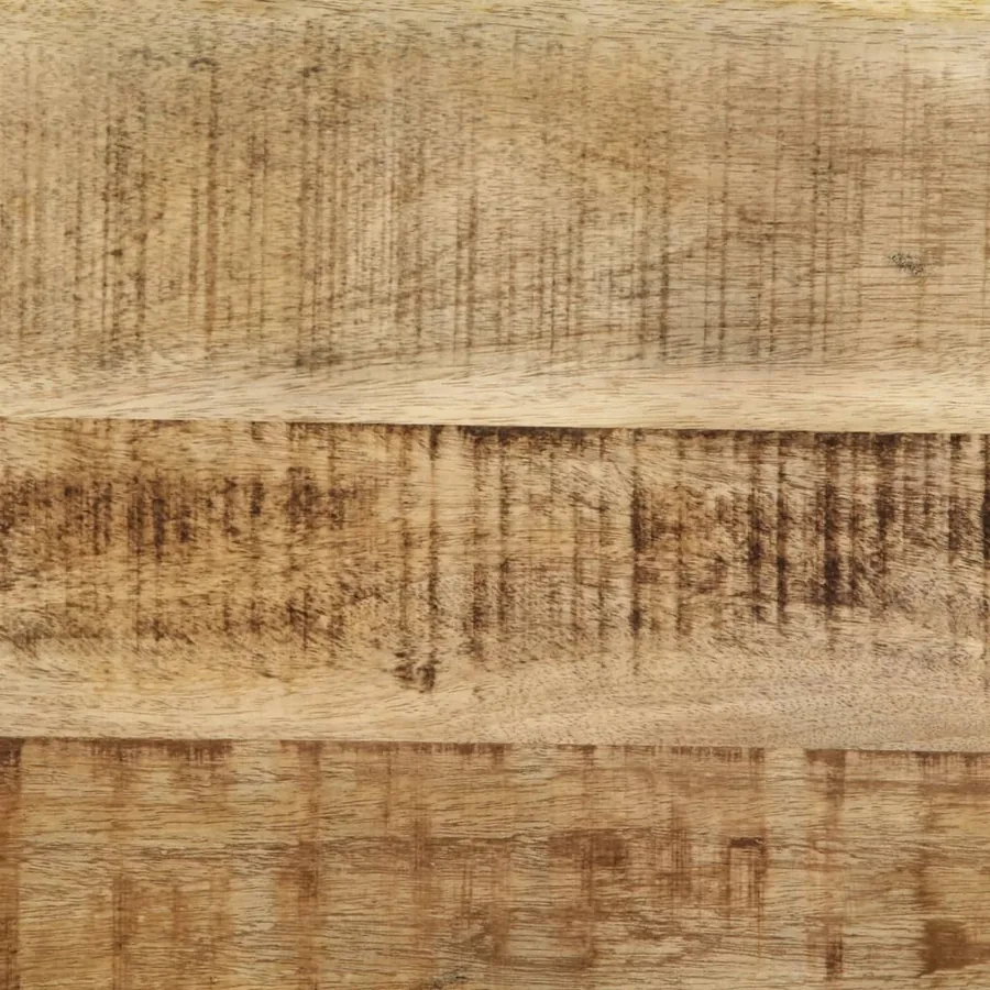 Table basse 110x55x40 cm bois de manguier massif brut - 10