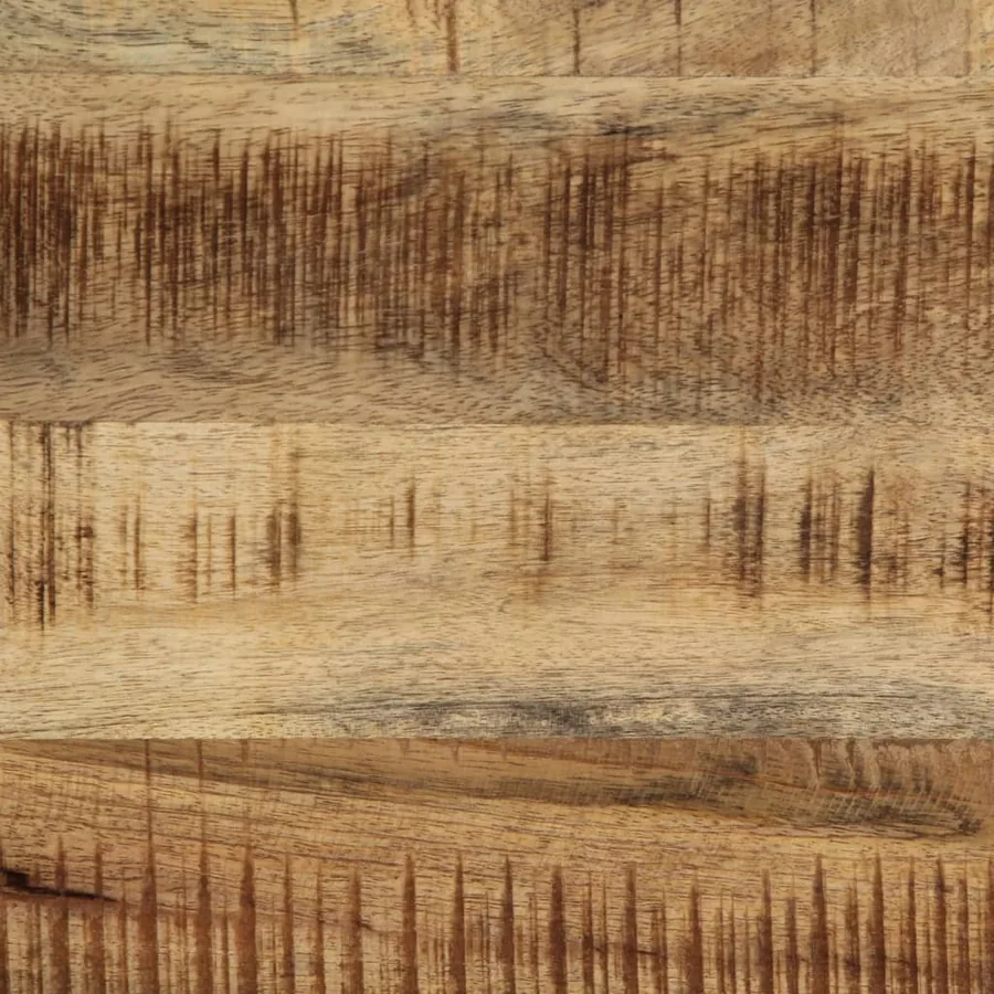 Meuble TV 100x42x40 cm bois massif de manguier brut - 10