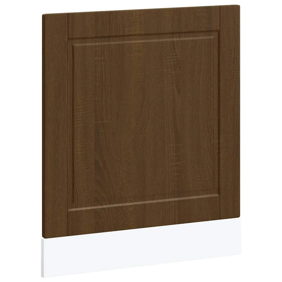 Panneau de lave-vaisselle Porto chêne marron 60x1,5x57 cm - 2