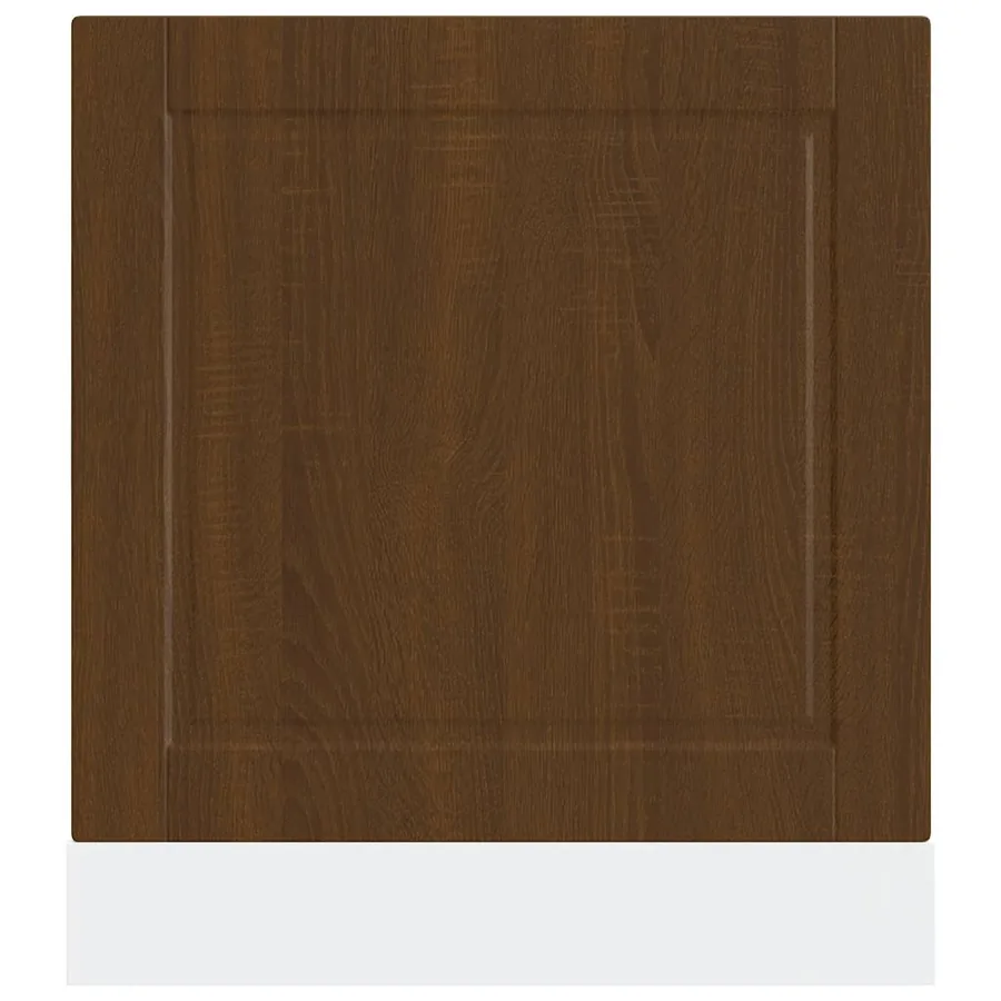 Panneau de lave-vaisselle Porto chêne marron 60x1,5x57 cm - 4