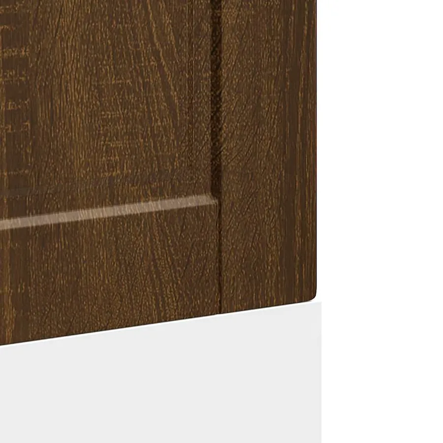 Panneau de lave-vaisselle Porto chêne marron 60x1,5x57 cm - 7