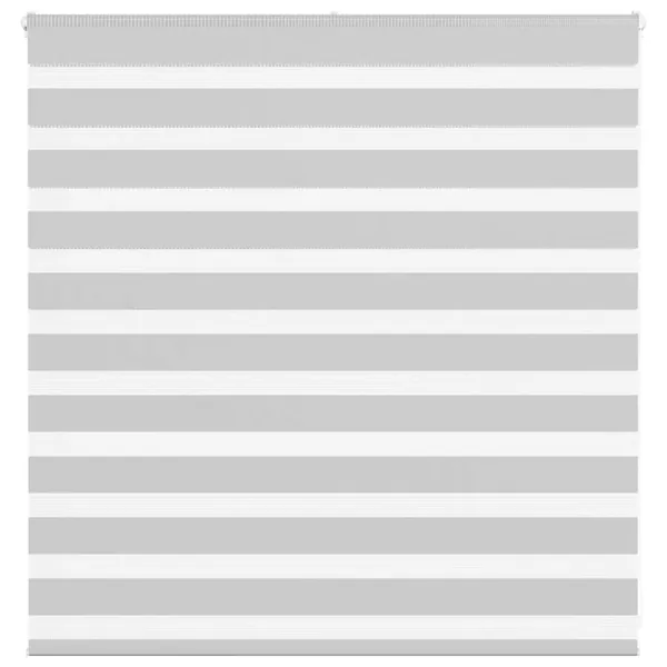 Store zèbre gris clair largeur du tissu 140,9 cm polyester