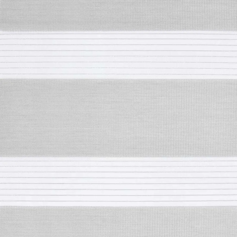 Store zèbre gris clair largeur du tissu 140,9 cm polyester - 15