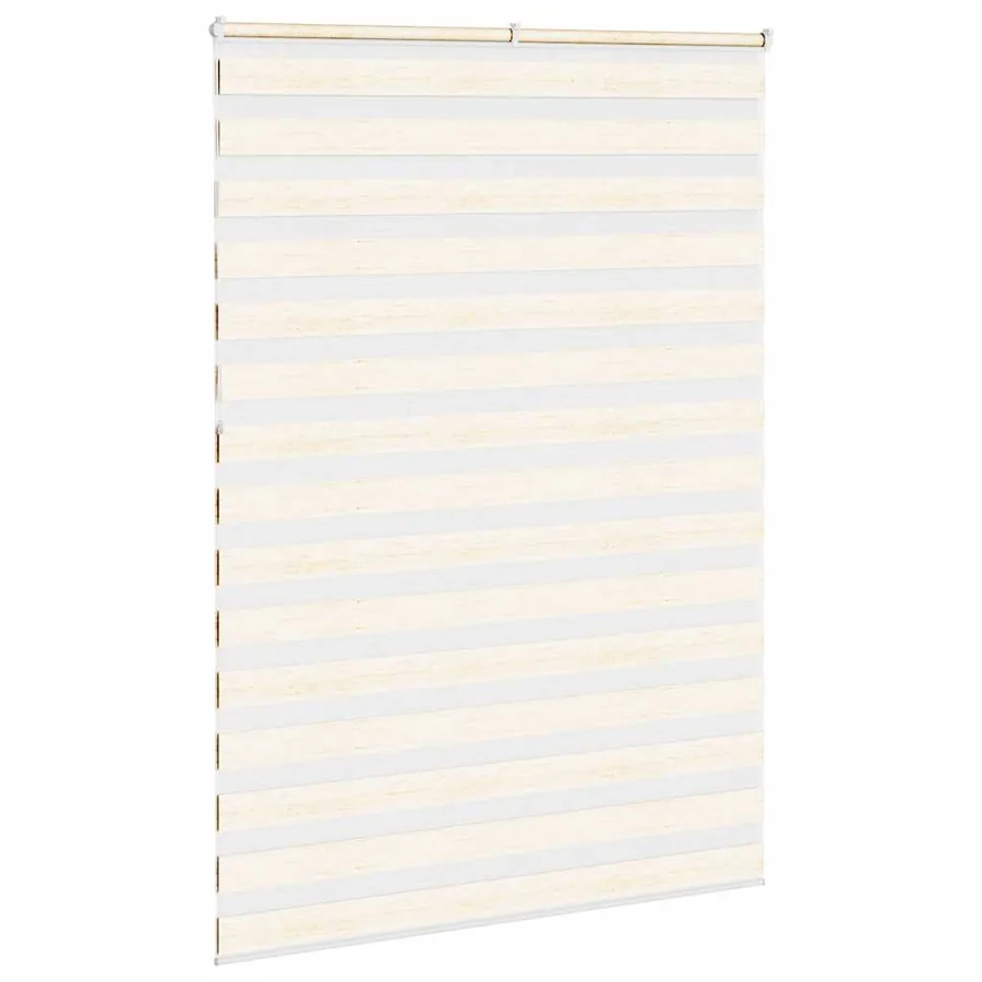 Store vénitien zébré beige marbré 160 x 230 cm largeur du tissu 155,9 cm polyester - 4