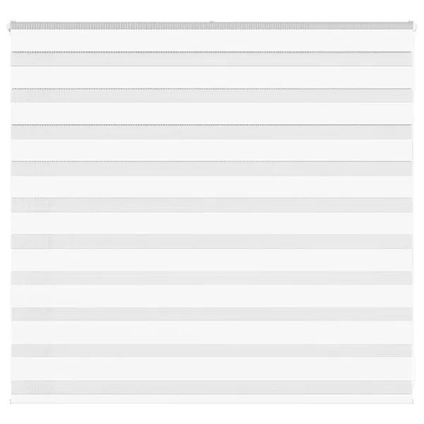 Store zèbre blanc 160x100 cm largeur du tissu 155,9cm polyester