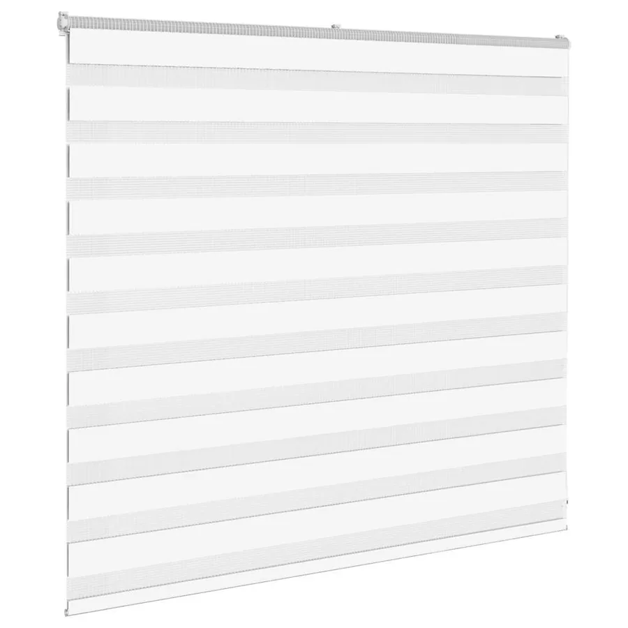 Store zèbre blanc 160x100 cm largeur du tissu 155,9cm polyester - 3