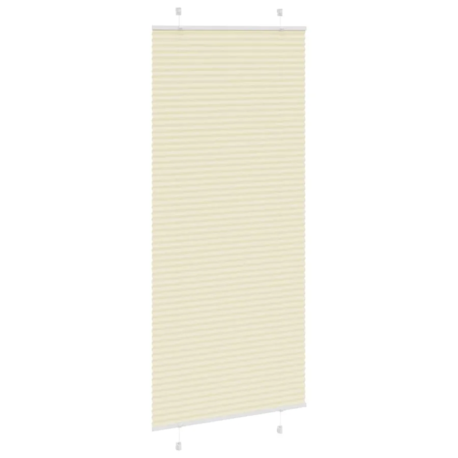 Store plissé crème 90x200 cm largeur du tissu 89,4 cm polyester - 3