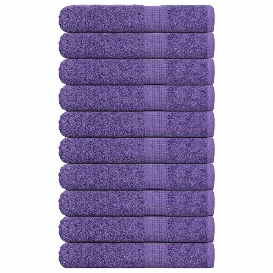 Serviettes FROGN 10 pcs violet 100x200 cm 360 g/m²
