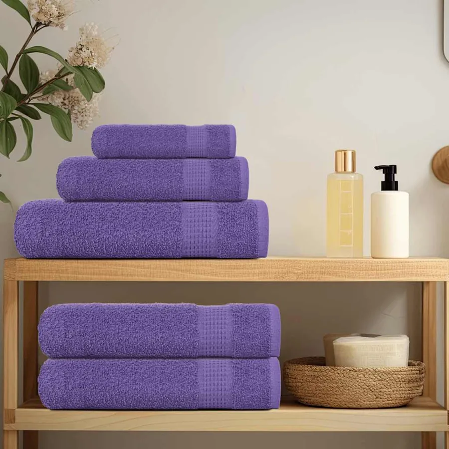 Serviettes FROGN 10 pcs violet 100x200 cm 360 g/m² - 3
