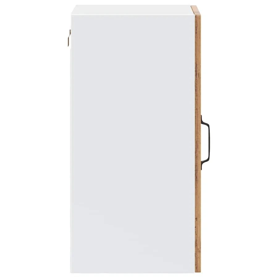 Armoire murale de cuisine avec porte en verre Porto vieux bois - 8
