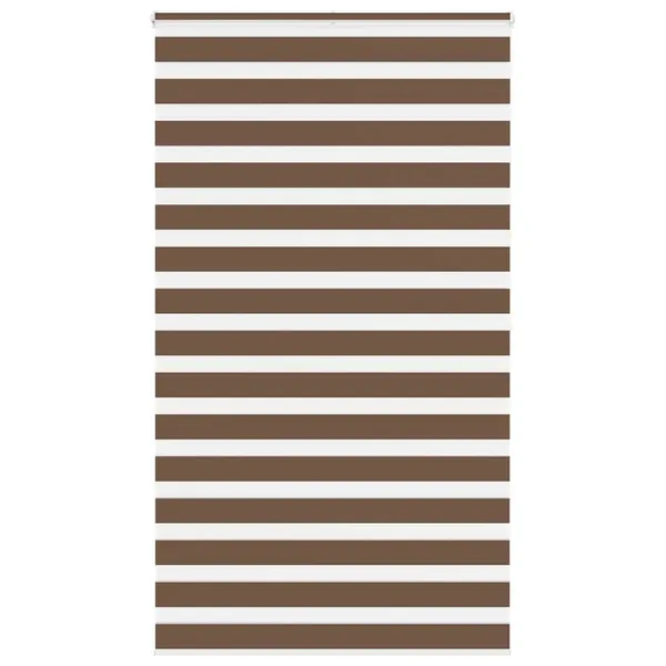 Store zèbre marron 120x200cm largeur du tissu 115,9cm polyester
