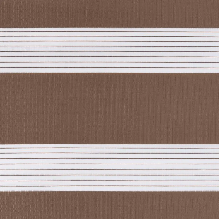 Store zèbre marron 120x200cm largeur du tissu 115,9cm polyester - 15