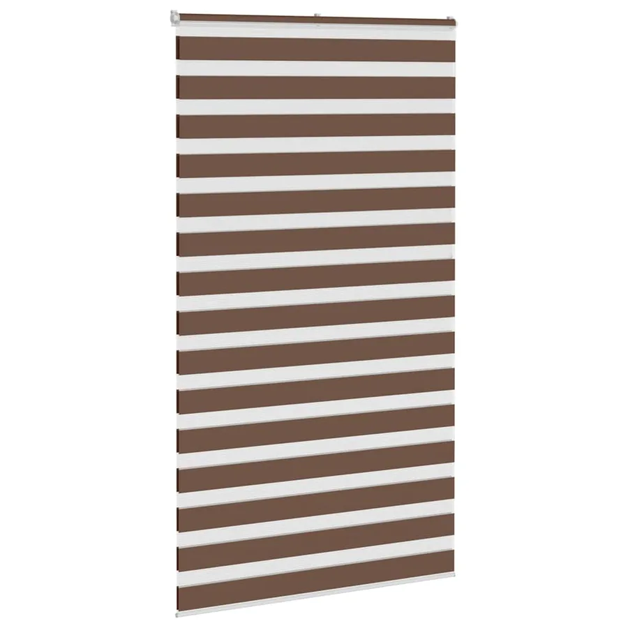 Store zèbre marron 120x200cm largeur du tissu 115,9cm polyester - 3