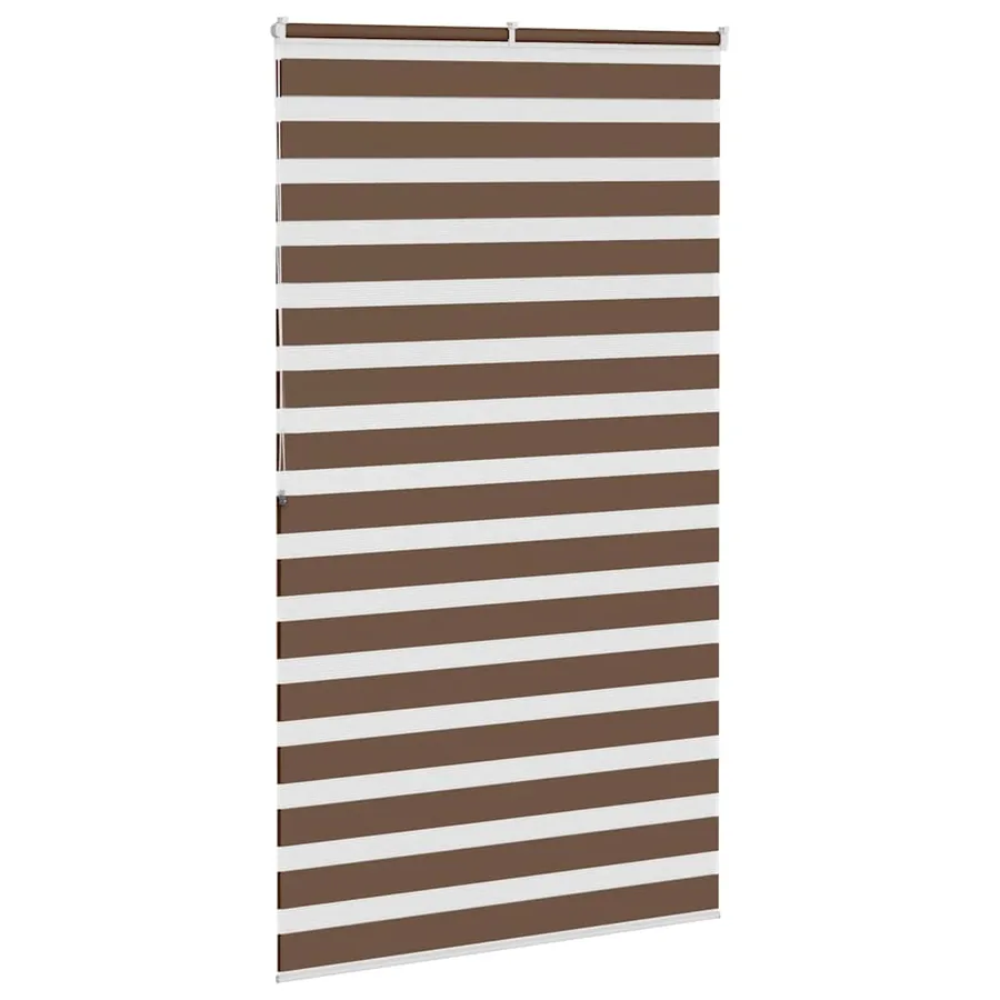 Store zèbre marron 120x200cm largeur du tissu 115,9cm polyester - 4