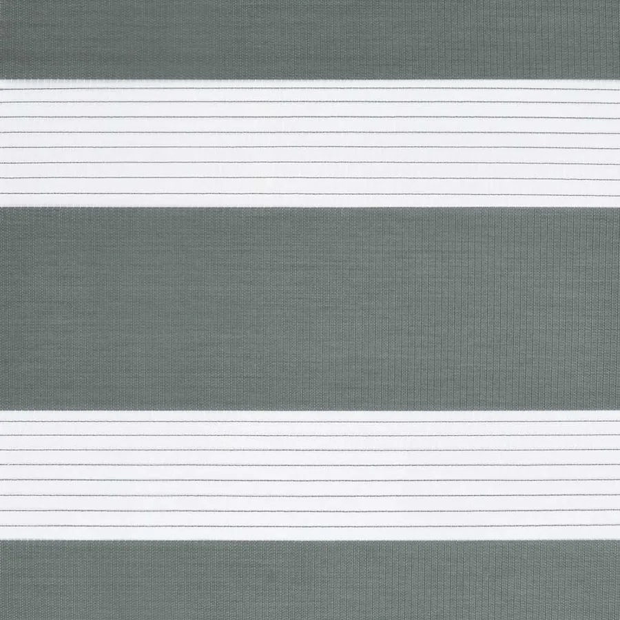 Store zèbre gris foncé largeur du tissu 65,9 cm polyester - 15