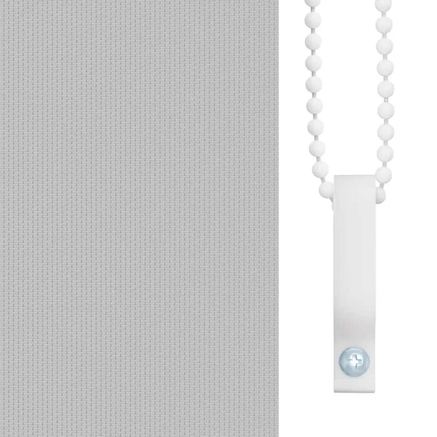 Store enrouleur occultant 124,4 x 230 cm, largeur du tissu 120 cm, gris - 10