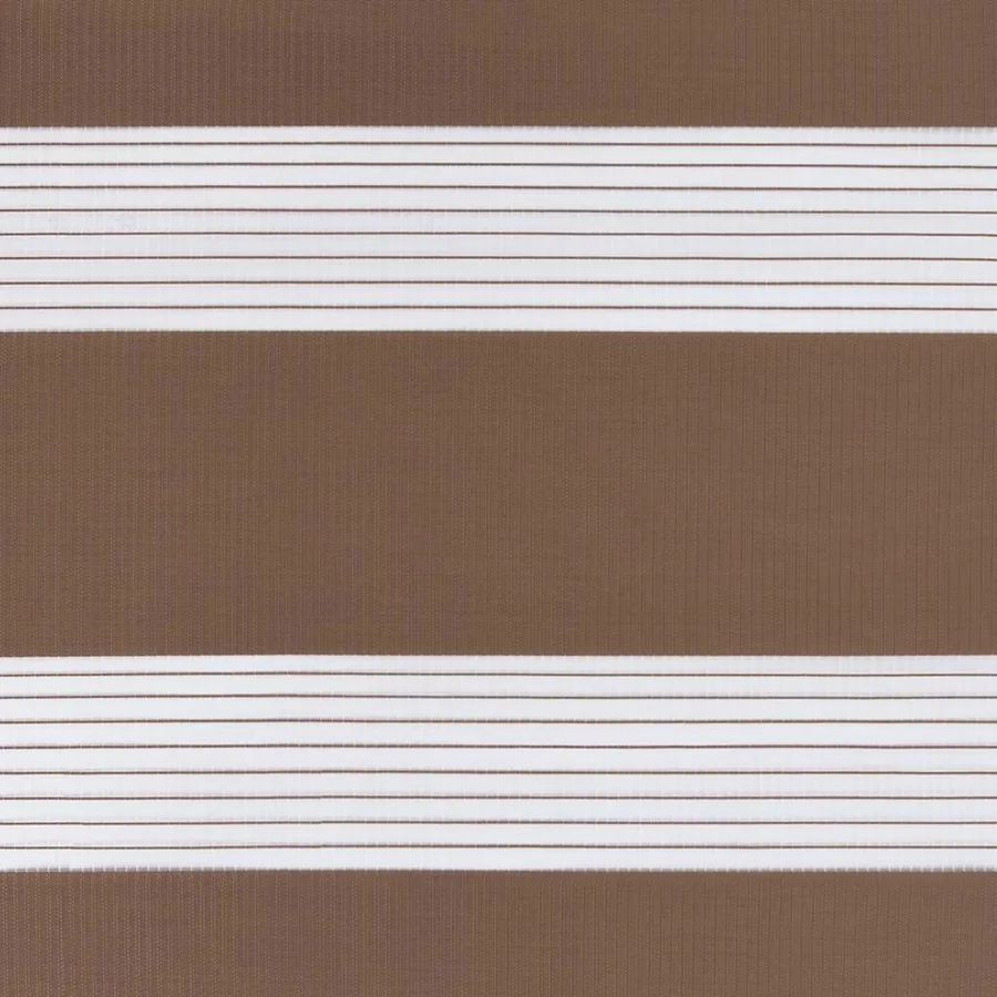 Store zèbre marron 145x200cm largeur du tissu 140,9cm polyester - 15
